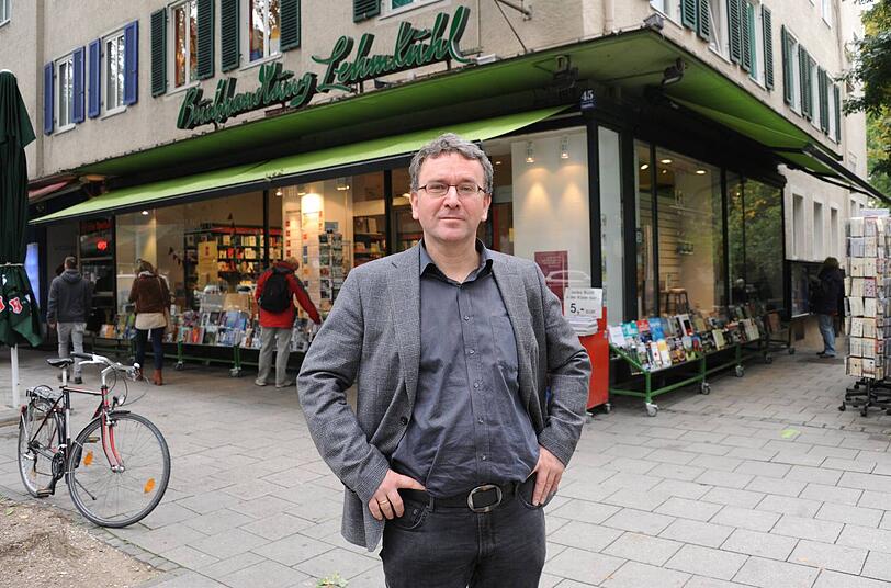 Michael Lemling leitet seit dem Jahr 2006 die Buchhandlung Lehmkuhl
Foto: Gregor Feindt