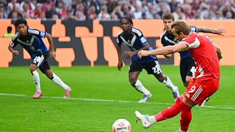 Wieder eiskalt vom Elfmeterpunkt: Harry Kane.
