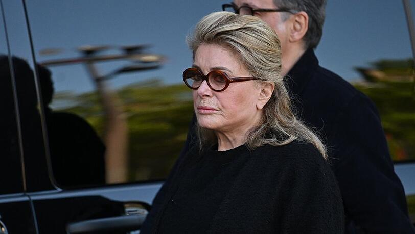 Catherine Deneuve verabschiedete sich von ihrer Kollegin Nathalie Baye.