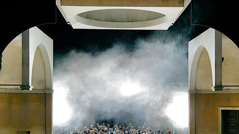 Eine Probe der Oper "Parsifal". Foto: Enrico Nawrath/Festspiele Bayreuth/Archivbild