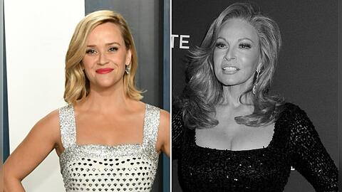 Reese Witherspoon (li.) und Raquel Welch standen für "Natürlich blond" gemeinsam vor der Kamera.
