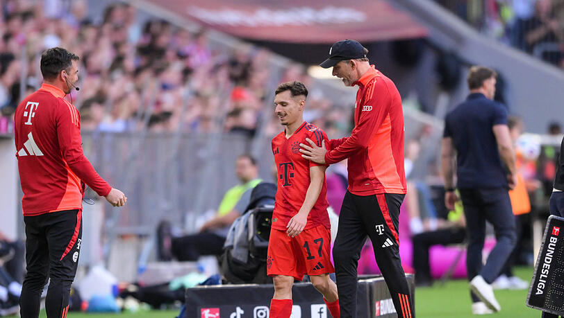 Bryan Zaragoza und Thomas Tuchel.