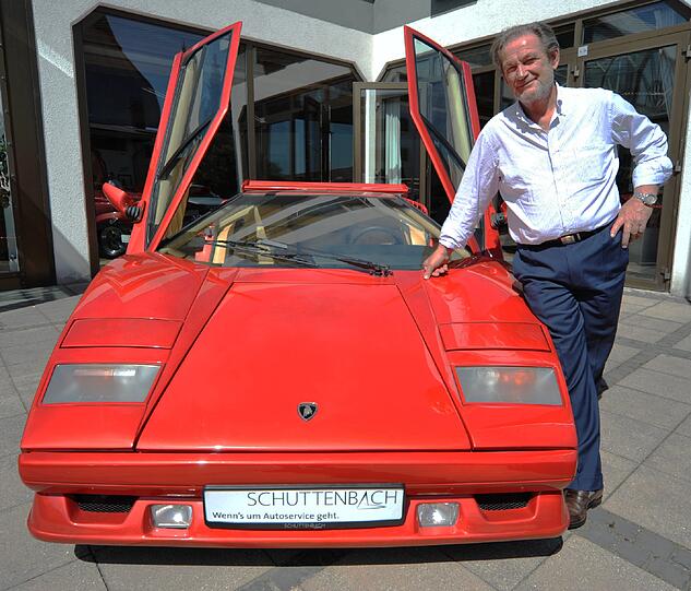Valentino Balboni kennt sie alle: Er war Lambhorgini-Testfahrer.