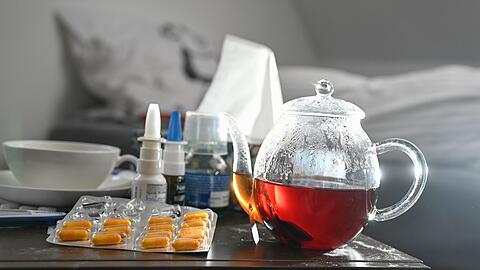 Die Grippewelle in Bayern flacht ab. (Symbolbild)