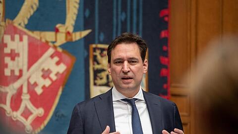 Georg Eisenreich (CSU), Justizminister von Bayern, spricht. Foto: Daniel Karmann/dpa/Archivbild