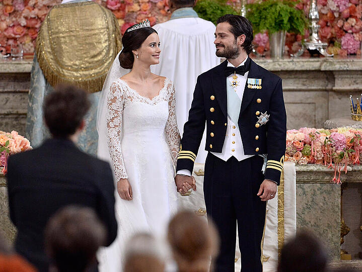 Bilder von der Traum-Hochzeit in Stockholm.