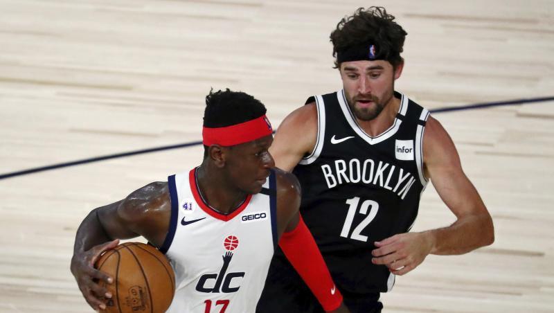 Isaac Bonga (l) verlor erneut mit den Washington Wizards. Isaac Bonga (l) verlor erneut mit den Washington Wizards.