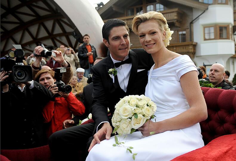 Traumhochzeit: Maria Riesch ganz in Weiß - Promis - Abendzeitung München