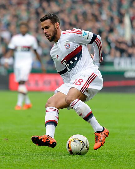 Juan Bernat - 58 Einsätze.  Der junge Spanier war in der vergangenen Saison absoluter Stammspieler. Nach dem Ausfall von David Alaba übernahm der Linksverteidiger souverän und wurde auch auf dem Flügel eingesetzt.