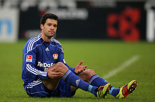 Verletzungen zwangen ihn zu Boden: Michael Ballack