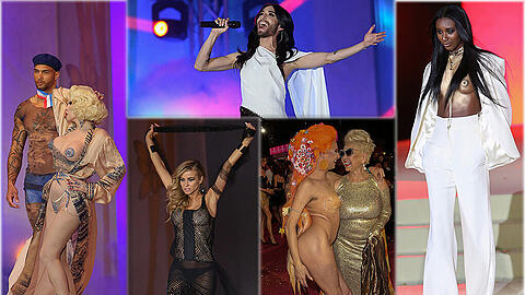 Voller Einsatz gegen HIV und AIDS: Beim Life Ball 2015 kämpfen die Stars und Sternchen sehr freizügig um Spenden. Sehen Sie hier, wer alles dabei war.
