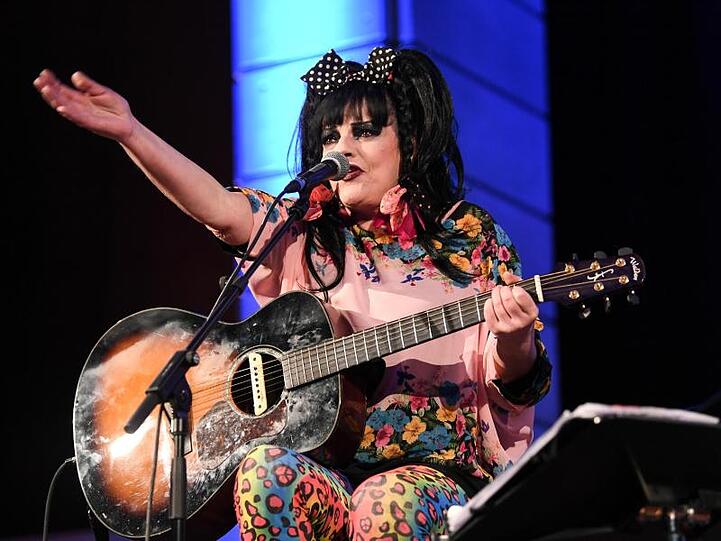 Nina Hagen wird 65 Jahre alt.