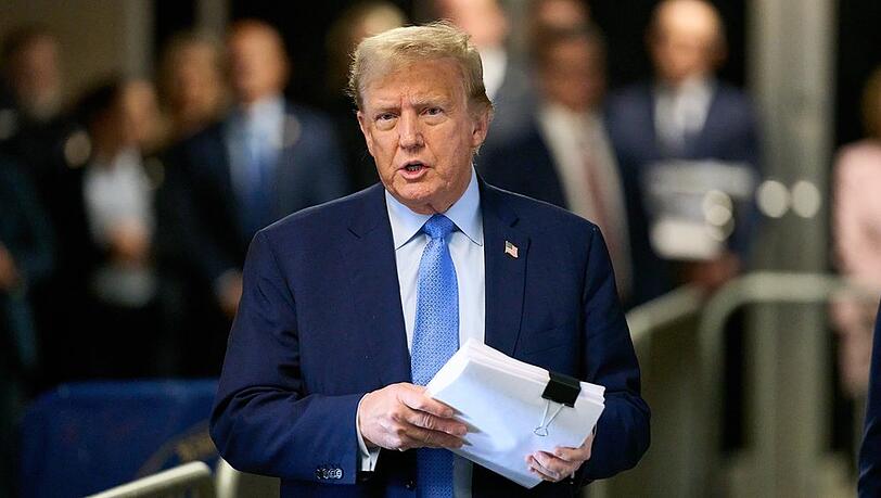 Neben Wahlkampf stehen für Donald Trump diverse Gerichtsverfahren an. Eines davon ist vorerst jedoch vom Tisch.