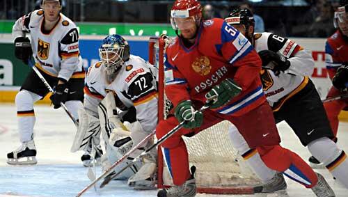 Hart umkämpft war das Halbfinale zwischen Deutschland und Russland Hart umkämpft war das Halbfinale zwischen Deutschland und Russland