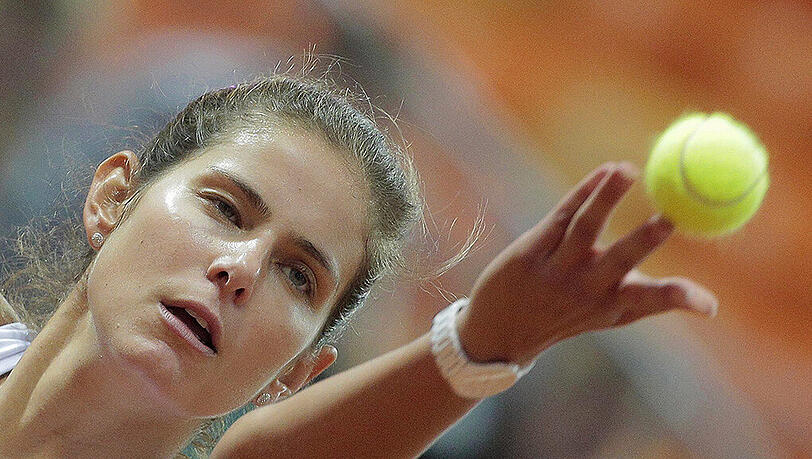 Souverän eine Runde weiter: Julia Görges. Souverän eine Runde weiter: Julia Görges.