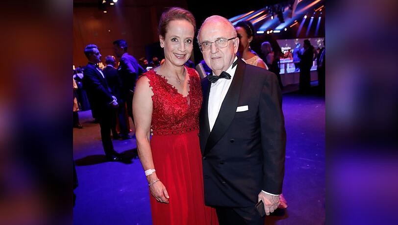Wolfgang Urban und seine Lebensgefährtin Isabell Werth.