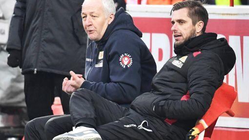 Seit vier Jahren Co-Trainer von Union Berlin: Sebastian Bönig (re.).