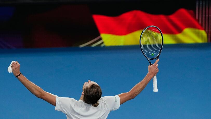 Alexander Zverev hat das deutsche Team beim United Cup zum Sieg geführt.