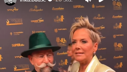 Bei der "Goldenen Henne" ist Inka Bauses persönlicher Gewinner in der Kategorie "Entertainment" TV-Kollege Horst Lichter.