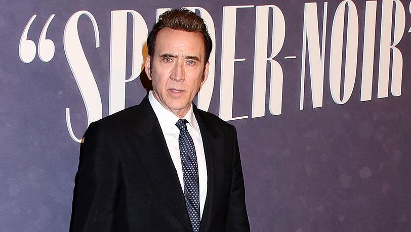 Nicolas Cage bei der Premiere von "Spider-Noir" in New York.