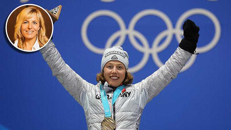 Laura Dahlmeier holte die erste deutsche Goldmedaille bei den Olympischen Spielen.