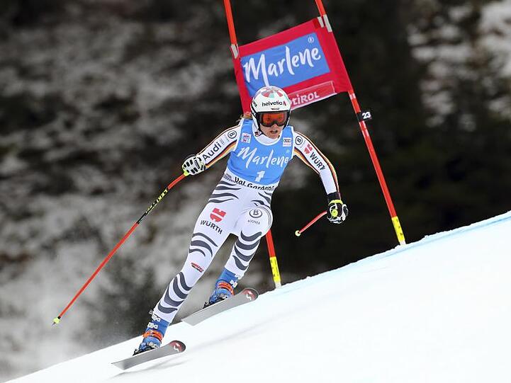 Viktoria Rebensburg wurde Siebte beim Super-G in Gröden.