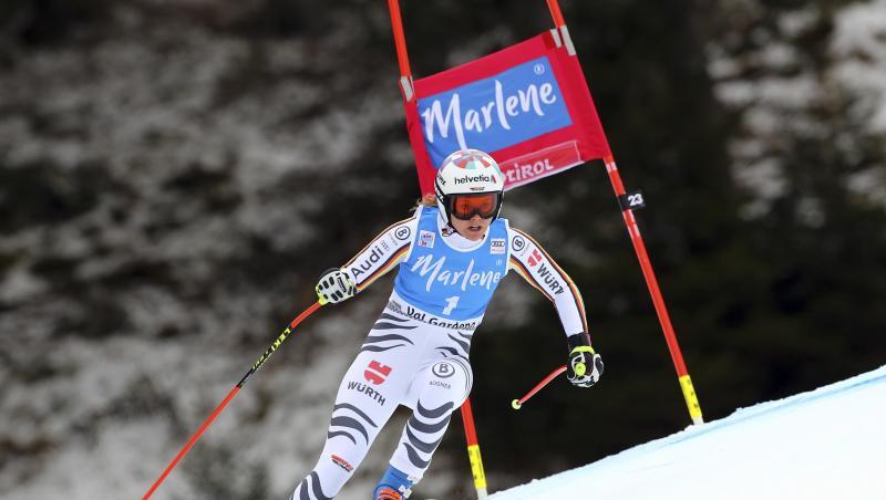 Viktoria Rebensburg wurde Siebte beim Super-G in Gröden. Viktoria Rebensburg wurde Siebte beim Super-G in Gröden.