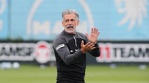 Löwendompteur Maurizio Jacobacci.