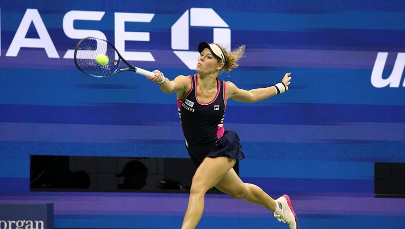 Laura Siegemund erreichte gemeinsam mit Vera Swonarewa das Doppel-Finale.