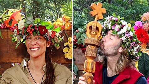 Unter anderem Dschungelk&ouml;nigin Lilly Becker gratuliert dem neuesten Sieger Gil Ofarim.