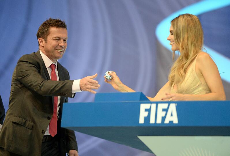 Lothar Matthäus und Fernanda Lima