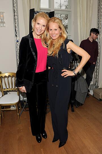 Tamara Sedmak mit Dr. Nadja Anna zu Schaumburg-Lippe