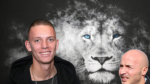 Der Wolf bleibt ein Löwe: Stürmer Marius Wolf verlängert seinen Vertrag bei 1860 bis 2019.