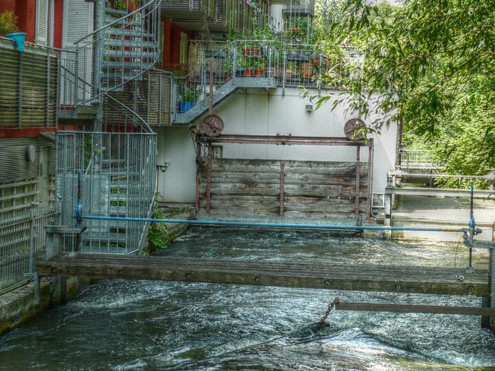 Die Hallermühle in Pasing - ein Beispiel traditioneller Wasserkraft