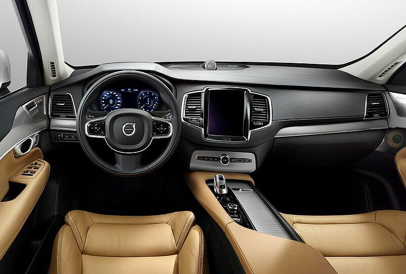 Viel Platz, viel Power und wenig Verbrauch: Der Volvo-Hybrid XC90 T8 Twin Power.