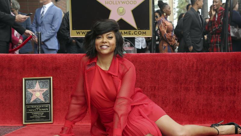 Taraji P. Henson hat auf dem Hollywood Walk of Fame einen Stern bekommen. Taraji P. Henson hat auf dem Hollywood Walk of Fame einen Stern bekommen.