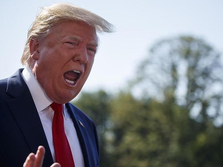 Mit der Zinssenkung kam die Fed auch ihrem prominentesten Kritiker - Präsident Trump - entgegen.
