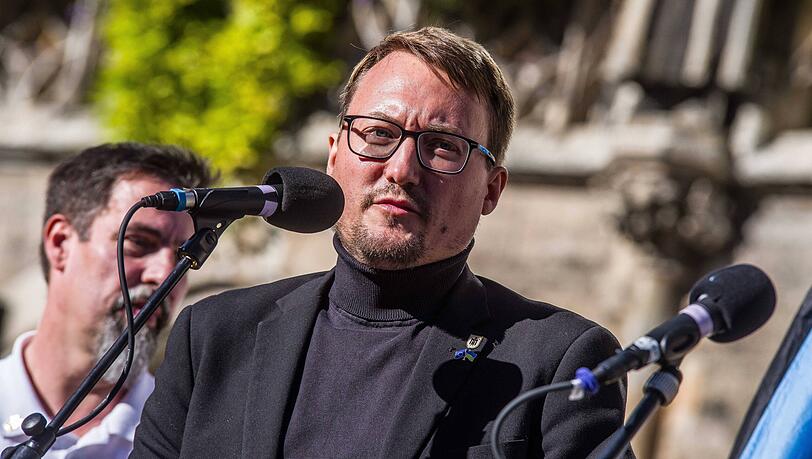 Felix Sproll ist OB-Kandidat von Volt.