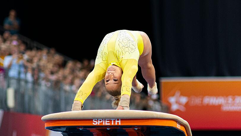 Gl&auml;nzender Auftritt: Karina Sch&ouml;nmaier. (Archivbild)