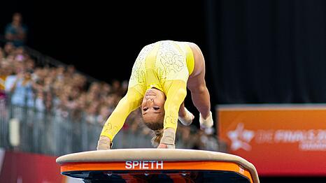 Gl&auml;nzender Auftritt: Karina Sch&ouml;nmaier. (Archivbild)