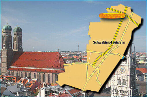 Schwabing-West: Ja: 46,2 Prozent, Nein: 53,8 Prozent. Schwabing-Freimann: Ja: 50,2 Prozent, Nein: 49,8 Prozent.