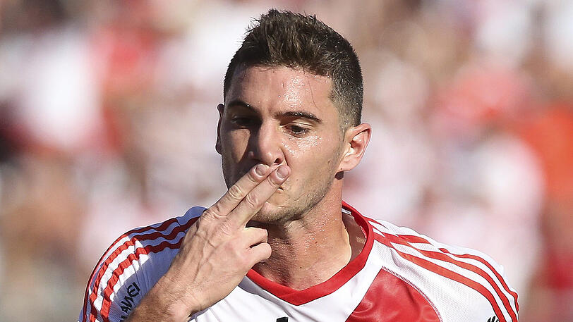 Will möglichst bald für Bayer Leverkusen treffen - und jubeln: Lucas Alario.