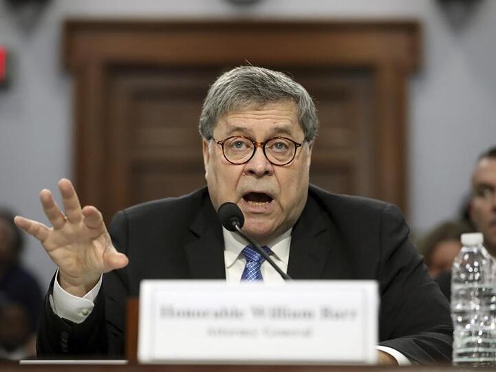 US-Justizminister William Barr hatte Präsident Trump durch den jüngst vorgestellten Mueller-Bericht entlastet gesehen.