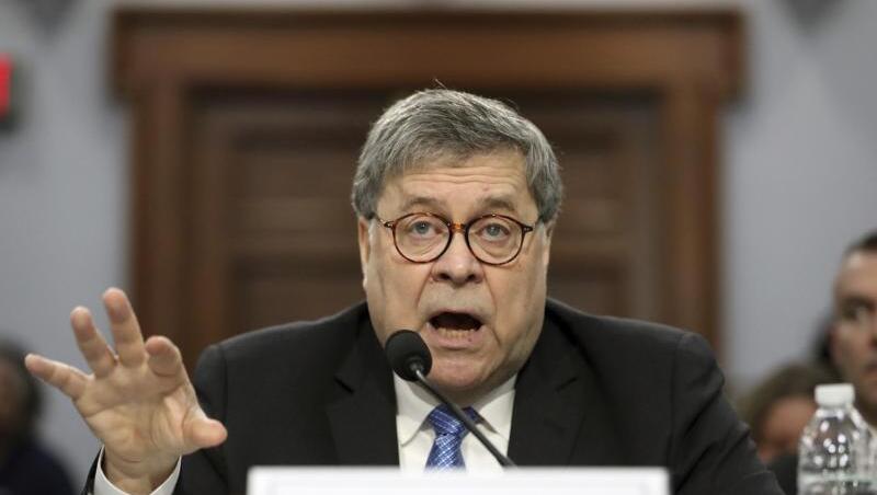US-Justizminister William Barr hatte Präsident Trump durch den jüngst vorgestellten Mueller-Bericht entlastet gesehen. US-Justizminister William Barr hatte Präsident Trump durch den jüngst vorgestellten Mueller-Bericht entlastet gesehen.