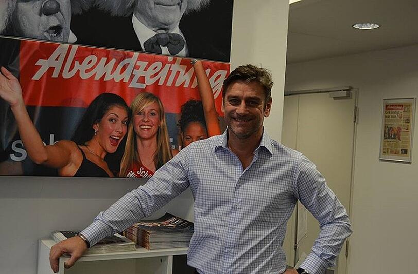 Sportchef Oliver Kreuzer besuchte am Mittwoch die Redaktion der Abendzeitung und sprach im Interview über seinen neuen Verein, den TSV 1860.