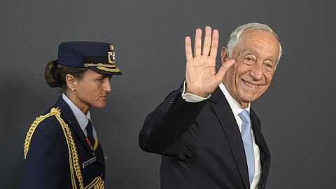 Staatsoberhaupt Marcelo Rebelo de Sousa verlor keine Zeit. (Archivbild)