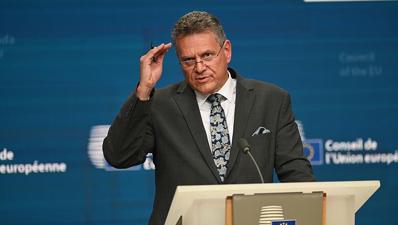 Sieht in Sachen Nexperia-Chips ermutigende Fortschritte: EU-Handelskommissar Maros Sefcovic. (Archivbild)