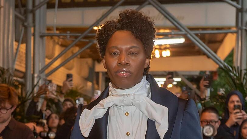 Jeremy O. Harris bei der Met Gala. Jeremy O. Harris bei der Met Gala.