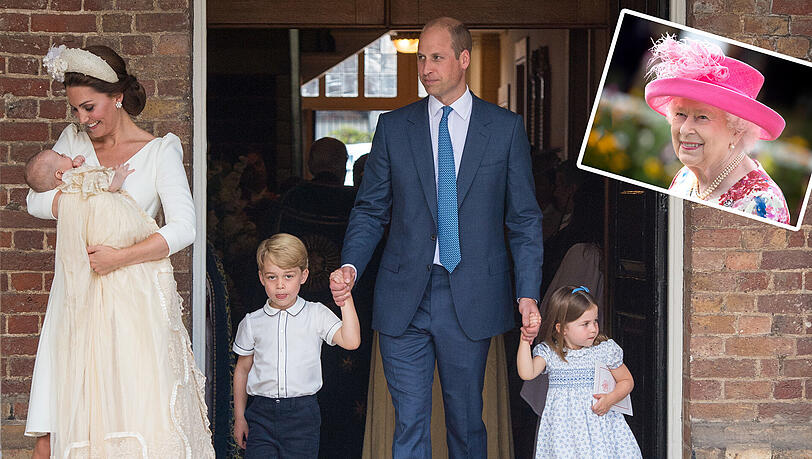 Anstelle von Prinz William und seiner Frau Catherine hat womöglich die Queen das Sorgerecht für die Kinder des Paares. Anstelle von Prinz William und seiner Frau Catherine hat womöglich die Queen das Sorgerecht für die Kinder des Paares.