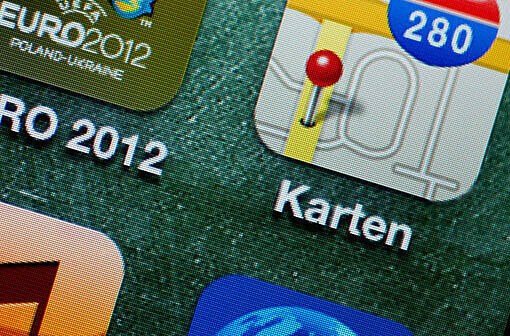Apps auf einem Smartphone.